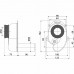 Сифон для писсуара AlcaPlast A45B горизонтальный