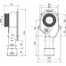 Сифон для писсуара AlcaPlast A45C горизонтальный