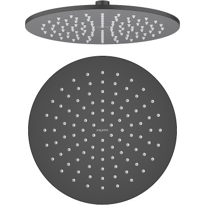 Верхний душ Aquatek 250 мм AQ2077MB черный/матовый