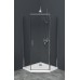 Душевой уголок BelBagno Uno 100х100х195 UNO-195-P-1-100-C-Cr профиль хром, стекло прозрачное