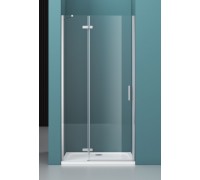 Душевая дверь BelBagno Kraft 120x195 KRAFT-B-12-60/60-C-Cr-L профиль хром/матовый, стекло прозрачное