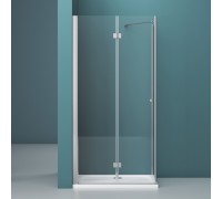 Душевая дверь BelBagno Albano 60x195 ALBANO-BS-12-60-C-Cr профиль хром, стекло прозрачное