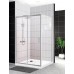 Душевой уголок BelBagno Uno 100x80x185 UNO-AH-1-100/80-C-Cr профиль хром, стекло прозрачное