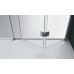 Душевая дверь BelBagno Albano 110x195 ALBANO-BS-13-30+80-C-Cr профиль хром, стекло прозрачное