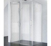 Душевой уголок BelBagno Acqua 100x100х195 ACQUA-A-1-100-C-Cr профиль хром, стекло прозрачное