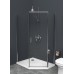 Душевой уголок BelBagno Uno 100х80х195 UNO-195-PH-1-100/80-C-Cr профиль хром, стекло прозрачное