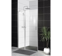 Душевая дверь BelBagno Uno 120x190 UNO-B-12-50+70-C-Cr профиль хром, стекло прозрачное