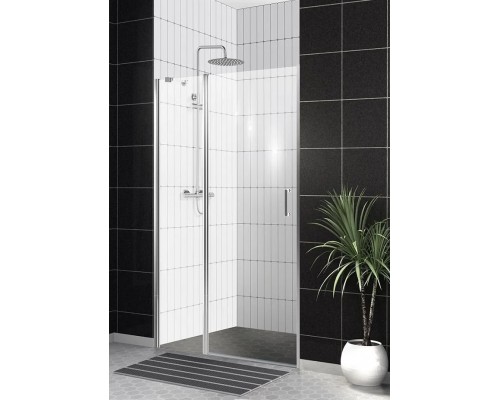 Душевая дверь BelBagno Uno 110x190 UNO-B-12-40+70-C-Cr профиль хром, стекло прозрачное