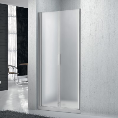 Душевая дверь BelBagno Sela 90x190 SELA-B-2-90-P-Cr профиль хром, стекло рифлёное