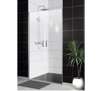 Душевая дверь BelBagno Uno 60x190 UNO-B-2-60-C-Cr профиль хром, стекло прозрачное