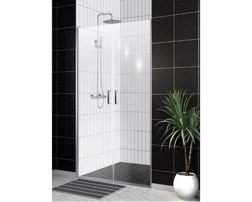 Душевая дверь BelBagno Uno 100x190 UNO-B-2-100-C-Cr профиль хром, стекло прозрачное