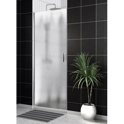 Душевая дверь BelBagno Uno 60x190 UNO-B-1-60-CH-Cr профиль хром, стекло шиншилла