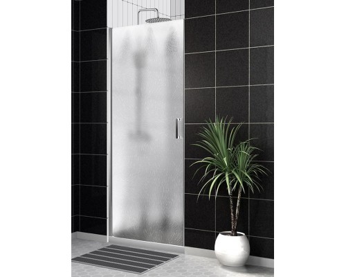 Душевая дверь BelBagno Uno 60x190 UNO-B-1-60-CH-Cr профиль хром, стекло шиншилла