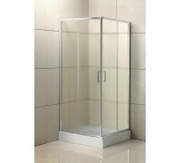 Душевой уголок BelBagno Uno 95х95х195 UNO-195-A-2-95-P-Cr профиль хром, стекло рифлёное