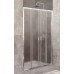 Душевая дверь BelBagno Unique 150-180x190 UNIQUE-BF-2-150/180-P-Cr профиль хром, стекло рифлёное