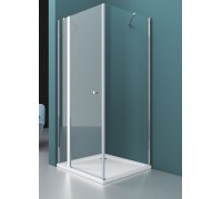 Душевой уголок BelBagno Etna 90x90x195 ETNA-A-12-90-C-Cr профиль хром/матовый, стекло прозрачное