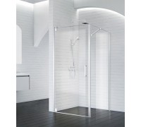 Душевой уголок BelBagno Marmi 90x80x195 MARMI-AH-1-90/80-C-Cr профиль хром, стекло прозрачное