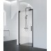 Душевая дверь BelBagno Marmi 90x195 MARMI-B-1-90-C-NERO профиль черный/матовый, стекло прозрачное