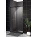 Душевая дверь BelBagno Uno 130x195 UNO-195-BF-1-130-C-NERO профиль черный/матовый, стекло прозрачное