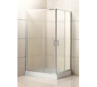 Душевой уголок BelBagno Uno 90х70х195 UNO-195-AH-2-90/70-P-Cr профиль хром, стекло рифлёное