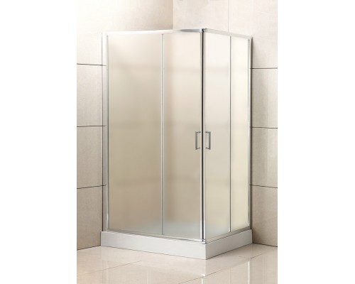 Душевой уголок BelBagno Uno 120x90x195 UNO-195-AH-2-120/90-P-Cr профиль хром, стекло рифлёное