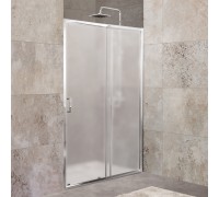 Душевая дверь BelBagno Unique 120-135x190 UNIQUE-BF-1-120/135-M-Cr профиль хром, стекло матовое