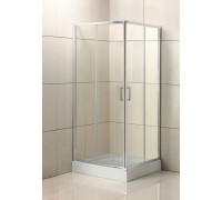 Душевой уголок BelBagno Uno 95х95х195 UNO-195-A-2-95-C-Cr профиль хром, стекло прозрачное