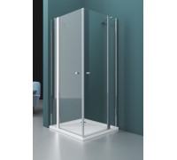 Душевой уголок BelBagno Etna 100x120x195 ETNA-AH-22-100/120-C-Cr профиль хром/матовый, стекло прозрачное