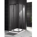 Душевой уголок BelBagno Uno 90х90х195 UNO-195-A-2-90-C-NERO профиль черный/матовый, стекло прозрачное