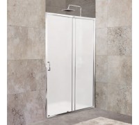 Душевая дверь BelBagno Unique 110-125x190 UNIQUE-BF-1-110/125-M-Cr профиль хром, стекло матовое