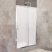 Душевая дверь BelBagno Unique 100-115x190 UNIQUE-BF-1-100/115-M-Cr профиль хром, стекло матовое