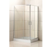 Душевой уголок BelBagno Uno 90x70x195 UNO-195-AH-2-90/70-C-Cr профиль хром, стекло прозрачное