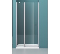 Душевая дверь BelBagno Etna 120x195 ETNA-B-12-60/60-C-Cr-90 профиль хром/матовый, стекло прозрачное