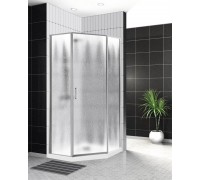 Душевой уголок BelBagno Uno 90х90х195 UNO-195-P-1-90-CH-CR профиль хром, стекло шиншилла