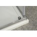 Душевой уголок BelBagno Unique 100-115x90x190 UNIQUE-AH-1-100/115-90-C-Cr профиль хром, стекло прозрачное