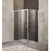 Душевой уголок BelBagno Unique 100-115x100x190 UNIQUE-AH-1-100/115-100-C-Cr профиль хром, стекло прозрачное