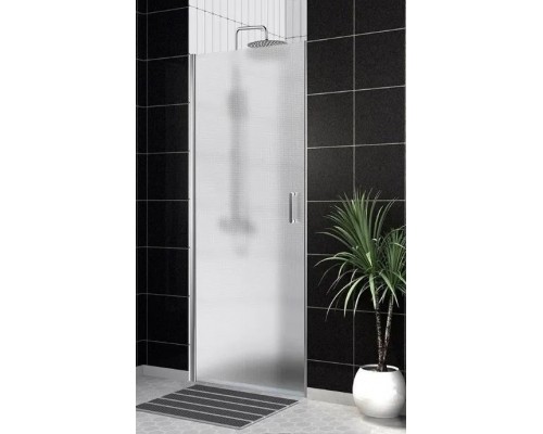 Душевая дверь BelBagno Uno 100x190 UNO-B-1-100-P-Cr профиль хром, стекло рифлёное