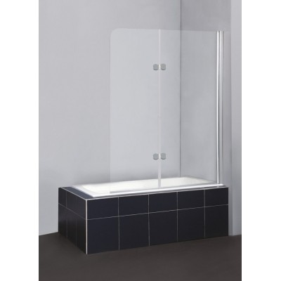 Шторка для ванны BelBagno Sela 120х140 SELA-V-21-120/140-C-Cr профиль хром, стекло прозрачное