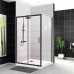 Душевой уголок BelBagno Uno 120x80x195 UNO-195-AH-1-120/80-C-NERO профиль черный/матовый, стекло прозрачное