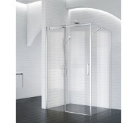 Душевой уголок BelBagno Acqua 100x80х195 ACQUA-AH-1-100/80-C-Cr профиль хром, стекло прозрачное