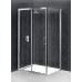 Душевой уголок BelBagno Uno 100x80x195 UNO-195-AH-1-100/80-C-Cr профиль хром, стекло прозрачное