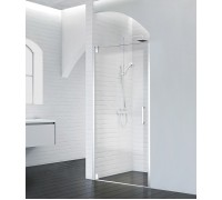 Душевая дверь BelBagno Marmi 100x195 MARMI-B-1-100-C-Cr профиль хром, стекло прозрачное