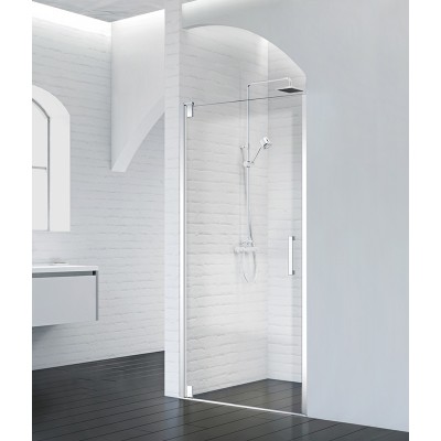 Душевая дверь BelBagno Marmi 100x195 MARMI-B-1-100-C-Cr профиль хром, стекло прозрачное