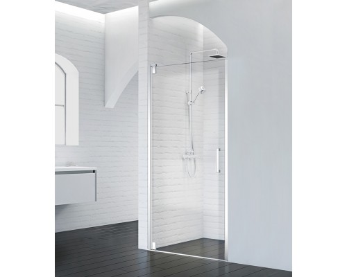 Душевая дверь BelBagno Marmi 100x195 MARMI-B-1-100-C-Cr профиль хром, стекло прозрачное