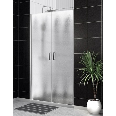 Душевая дверь BelBagno Uno 100x190 UNO-B-2-100-CH-Cr профиль хром, стекло шиншилла