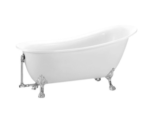 Акриловая ванна BelBagno 155x76 отдельностоящая BB06-1550