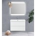 Тумба под раковину BelBagno Albano ALBANO-CER-1050-2C-SO-BL подвесная, Bianco Lucido