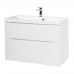 Тумба под раковину BelBagno Marino MARINO-H60-900-2C-SO-BL-P подвесная, Bianco Lucido