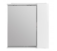 Зеркало-шкаф BelBagno Marino MARINO-SPC-600/750-1A-BL-P-R с подсветкой, правый, Bianco Lucido