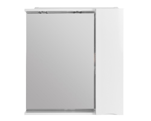 Зеркало-шкаф BelBagno Marino MARINO-SPC-600/750-1A-BL-P-R с подсветкой, правый, Bianco Lucido